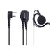 MIDLAND BA21 - Micro casque avec PTT 2 broches Kenwood C1298