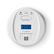 Nedis Carbon Monoxide Alarm, Carbon Monoxide Detector, 5 Year Battery Life, LCD Display, 85 dB Alarm, Easy Installation