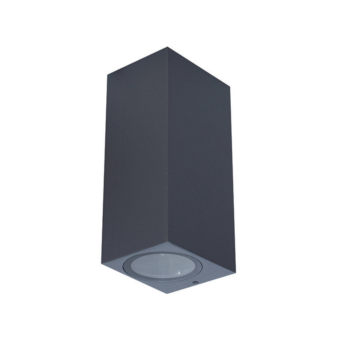 Life Applique a LED per 2 GU10, applique da parete IP54, lampada da parete, lampada da parete led, max 7W, grigio scuro, 67x150x92 mm