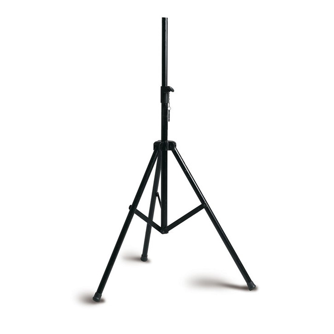 AudioDesign Pro supporto per diffusori, supporto per casse, stativo in alluminio nero H 100-140 cm