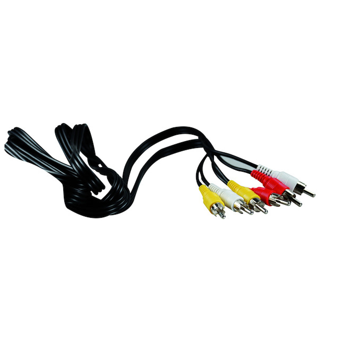 Life Audio Video Cable with RCA Connectors, RCA Extension Cable with Male Connector, 3 Meters