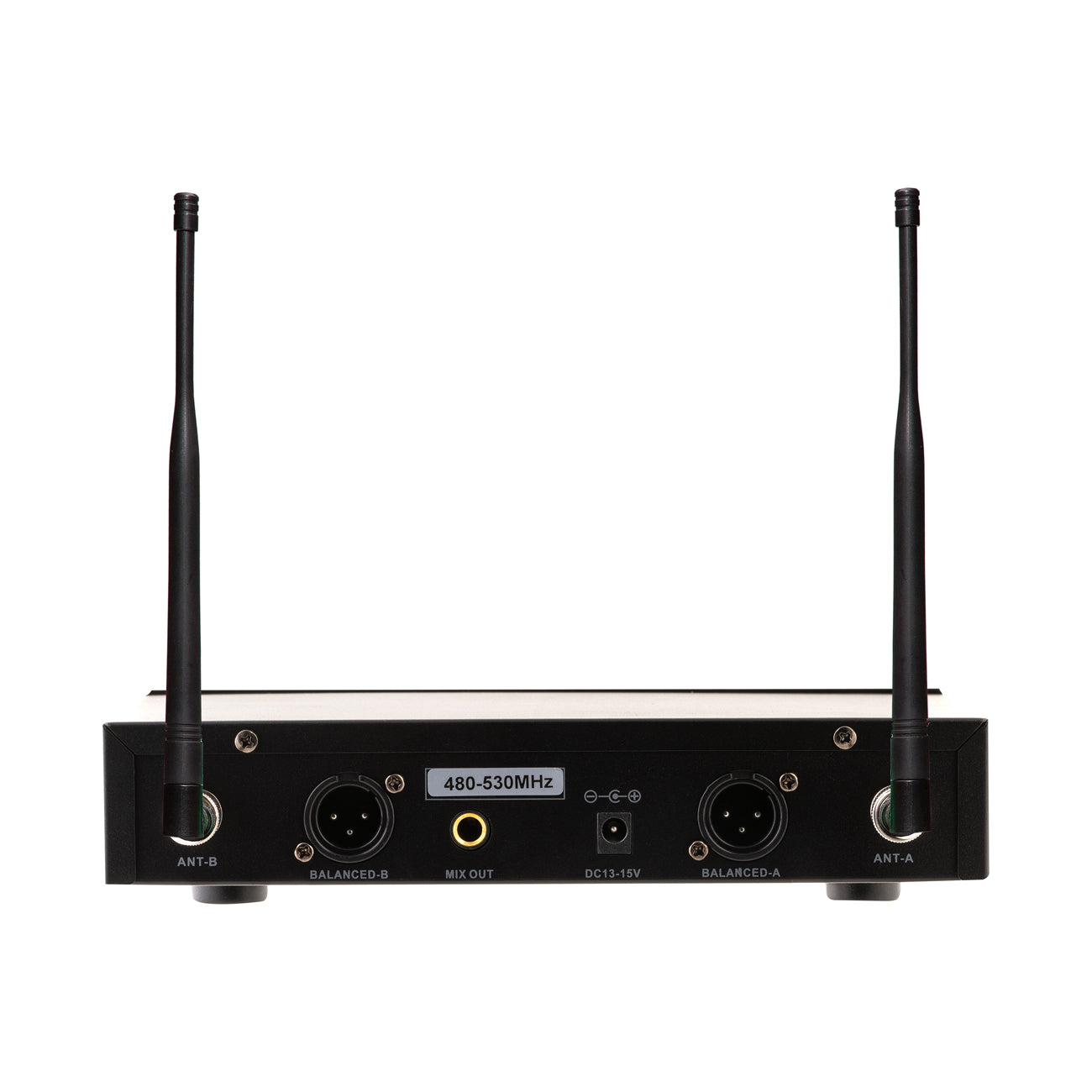 AudioDesign PRO PMU 2212BP Set centralina e 2 microfoni ad archetto UHF, kit radiomicrofono palmare professionale, microfono wireless con body pack