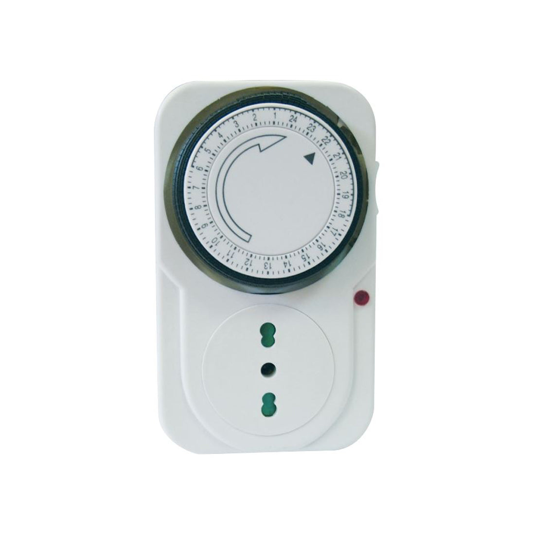 Life Timer analogico giornaliero, timer programmabile, spina 16A, presa Bipasso, 220V e 3500W