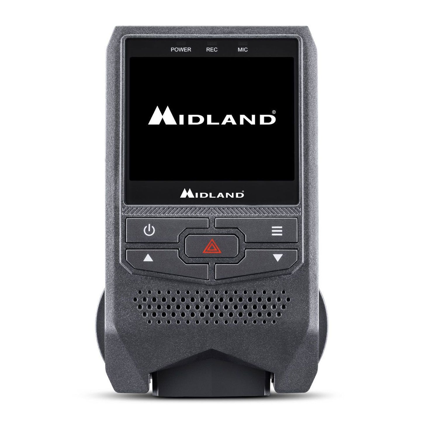 Midland Street guardian easy con schermo integrato da 2", videocamera da auto 1080p 30fps, dashcam Full HD con lente grandangolo 120°, slot microSD