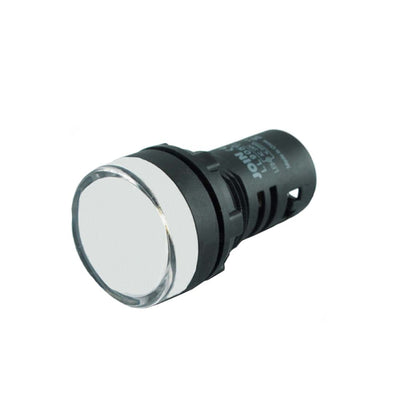 AIpha electronic light indicator, LED panel light indicator, 24Vac/dc, white light
