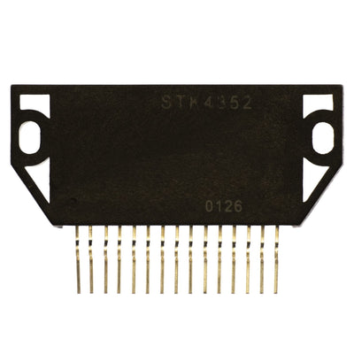 STK4352 integrated circuit, transistor, electronic component, 15 contacts