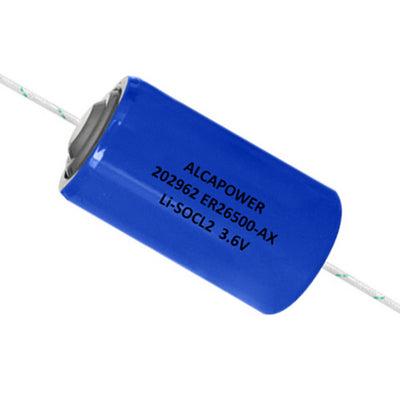 Batterie Alcapower 9000mAh avec câbles, batterie Li-SOCL C, 3,6V, 202962