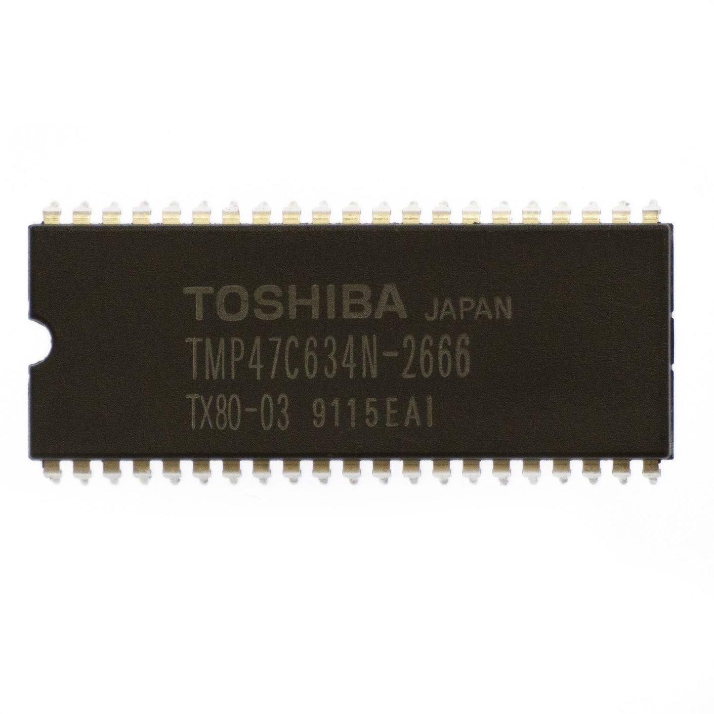 Toshiba TMP47C634N-2666 circuito integrato, transistor, componente elettronico, 42 contatti