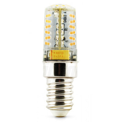 Alpha Elettronica LED bulb, E14 socket, 3W 12Vdc, warm white light 2800K, 17x17 mm