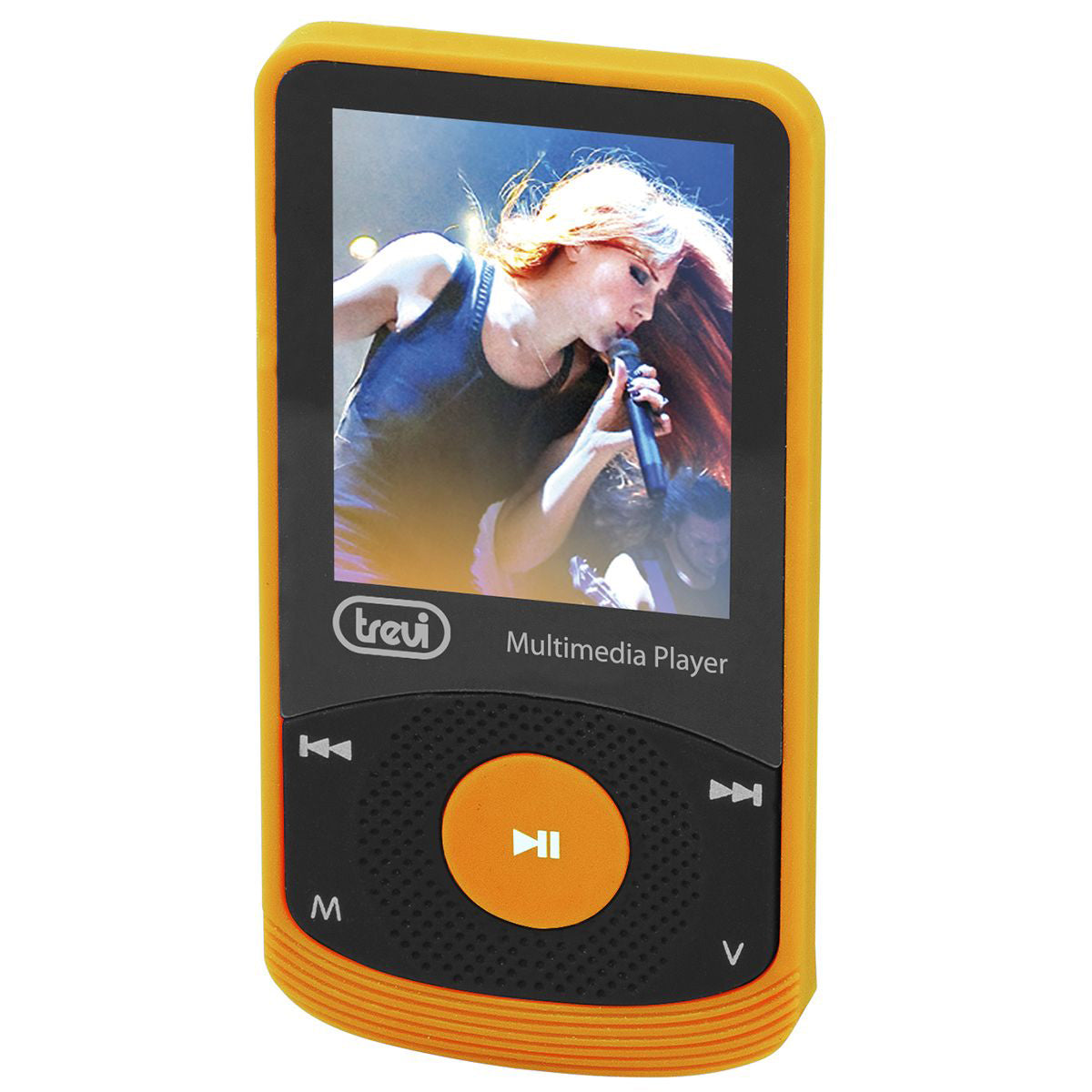 Trevi lettore multimediale MP3 MPV 1725 SD arancio