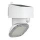 Alcapower Led solare da parete orientabili, con sensore crepuscolare e di movimento, lampada a led da esterni 4000K, 2000lm
