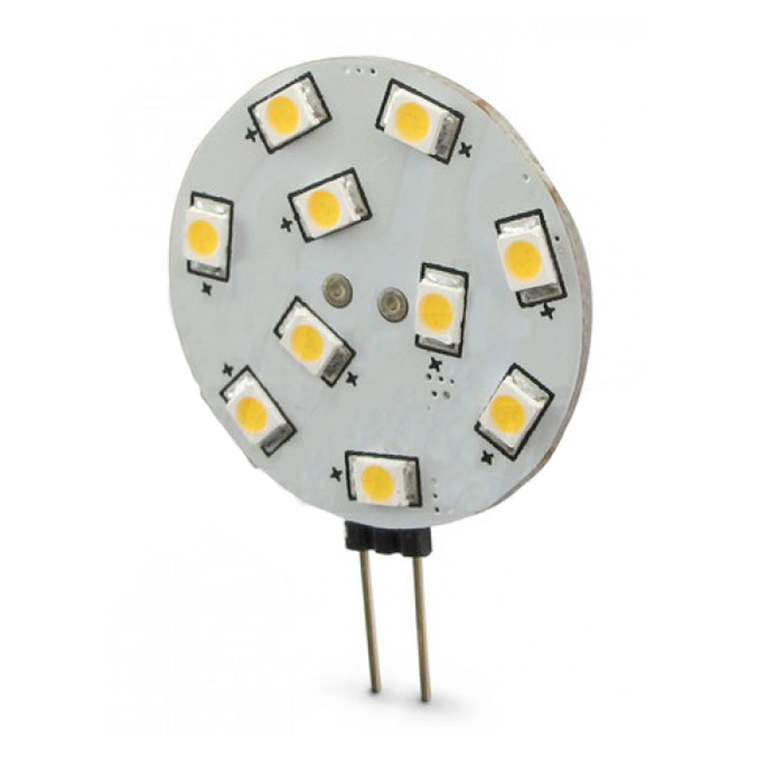 Alphaelettronica Lampadina a LED G4, 1,2W 12Vac/dc, colore luce bianca naturale 4500K, lampadina per imbarcazioni