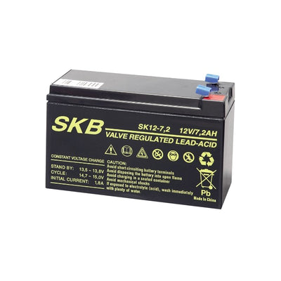 GBC Rechargeable lead acid battery SKB 12 Volt, 7.2 Ampere 38640704
