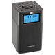 KENWOOD Radio FM/DAB portable avec écran, haut-parleur Bluetooth avec grille métallique, source auxiliaire avec prise jack 3,5 mm, fonction alarme intégrée