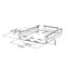 Alphaelettronica supporto da parete per decoder SKY Q, supporto a muro in acciaio, 214x347 mm