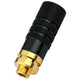 Monacor 3.5mm Stereo Female Jack with Screw Lock, 3.5mm Stereo Inline Jack