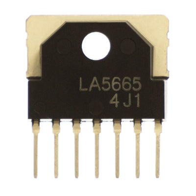 LA5665 componente elettronico, circuito integrato, transistor, 7 contatti