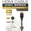iSnatch 5 Meter HDMI Cable, Supports 4K UHD at 60Hz, High Speed ​​10.2Gbps with Ethernet, Gold-Plated Connectors