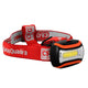 Lampe frontale carrée, lampe frontale, torche LED, lampe frontale LED, lampe frontale, 3 niveaux d'intensité, 70 lumens, lumière froide