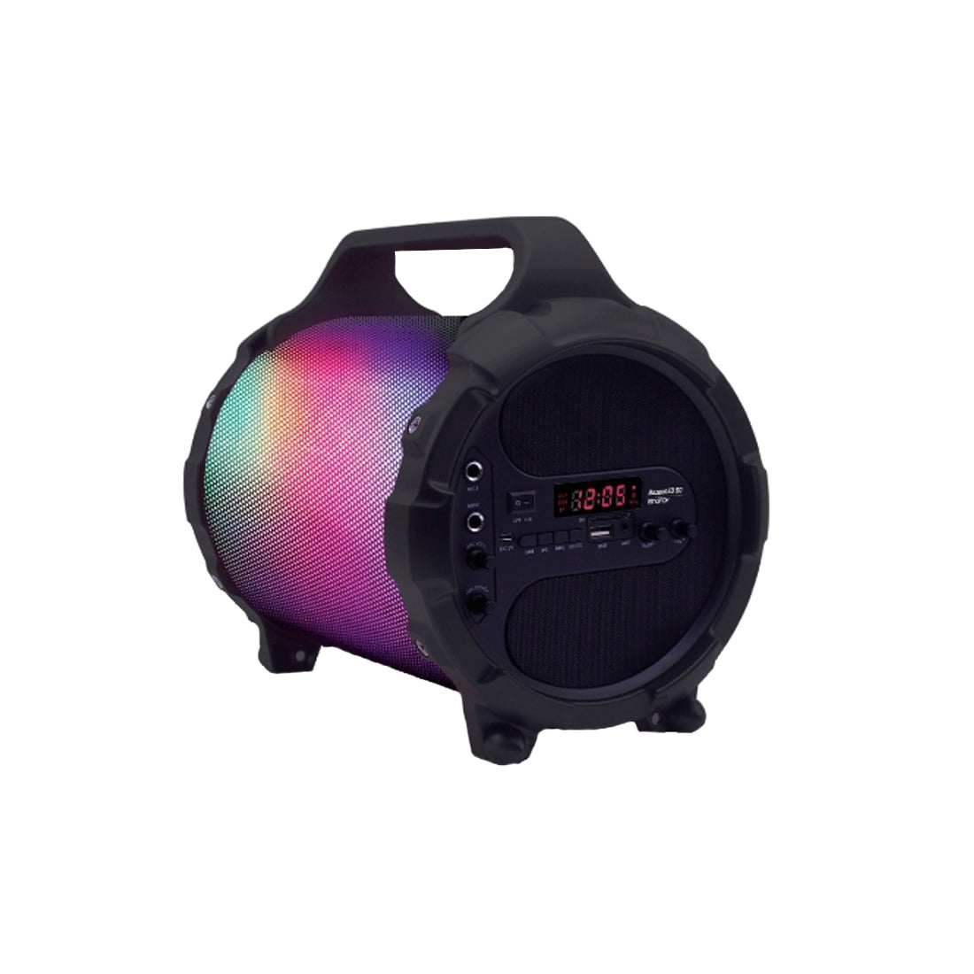 iSnatch Bazooled 50 Altoparlante 2.1 amplificato, cassa con bluetooth, per karaoke con led discolight