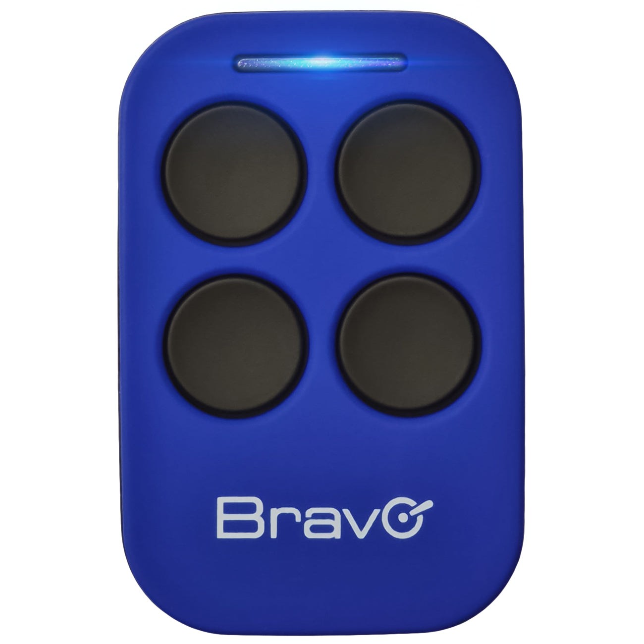 Bravo Aladdin 433MHz programmable self-learning remote control, wide-range fixed code radio control with 4 buttons, universal blue gate opener