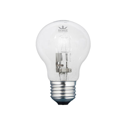 REXER 42W EcoHalo bulb, 2800K warm light, dimmable bulb with immediate start-up