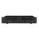 Monacor Amplificatore stereo PA, amplificatore audio, 800W, amplificatore portatile con led, 2 canali e 2 regolatori di livello
