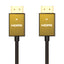 GBC Cavo HDMI 2.1 da 3 metri, supporta 8K a 60Hz, velocità ultra elevata 48 Gbps con ethernet , connettori placcati in oro