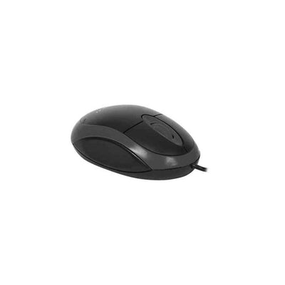 Omega mouse ottico con 3 pulsanti, optical wired mouse con filo e porta USB, ergonomico 1200 dpi per windows