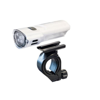 Life LED bicycle flashlight with bracket and flash function, bike torch, LED bicycle lights, cold light 6500K, 80x30x25mm