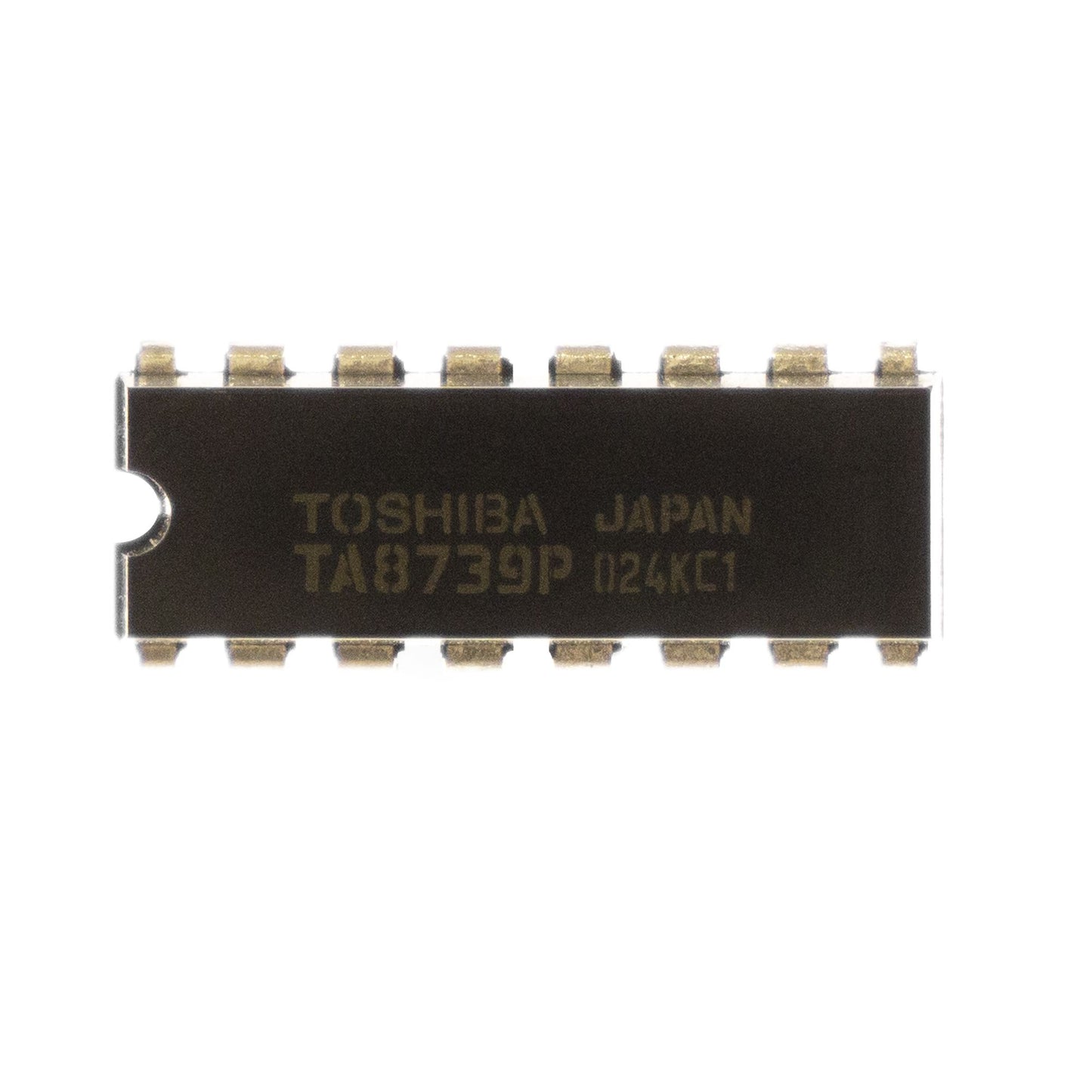 Toshiba TA8739P circuito integrato, transistor, componente elettronico, 16 contatti