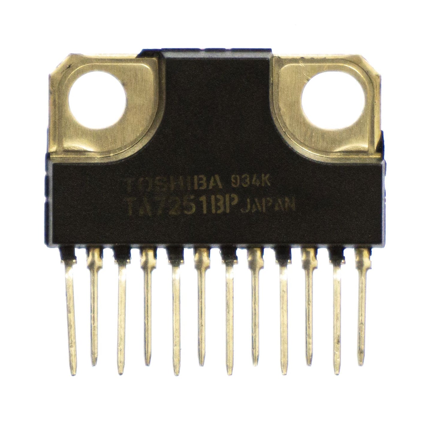 Toshiba TA7251 circuito integrato, transistor, componente elettronico, 12 contatti