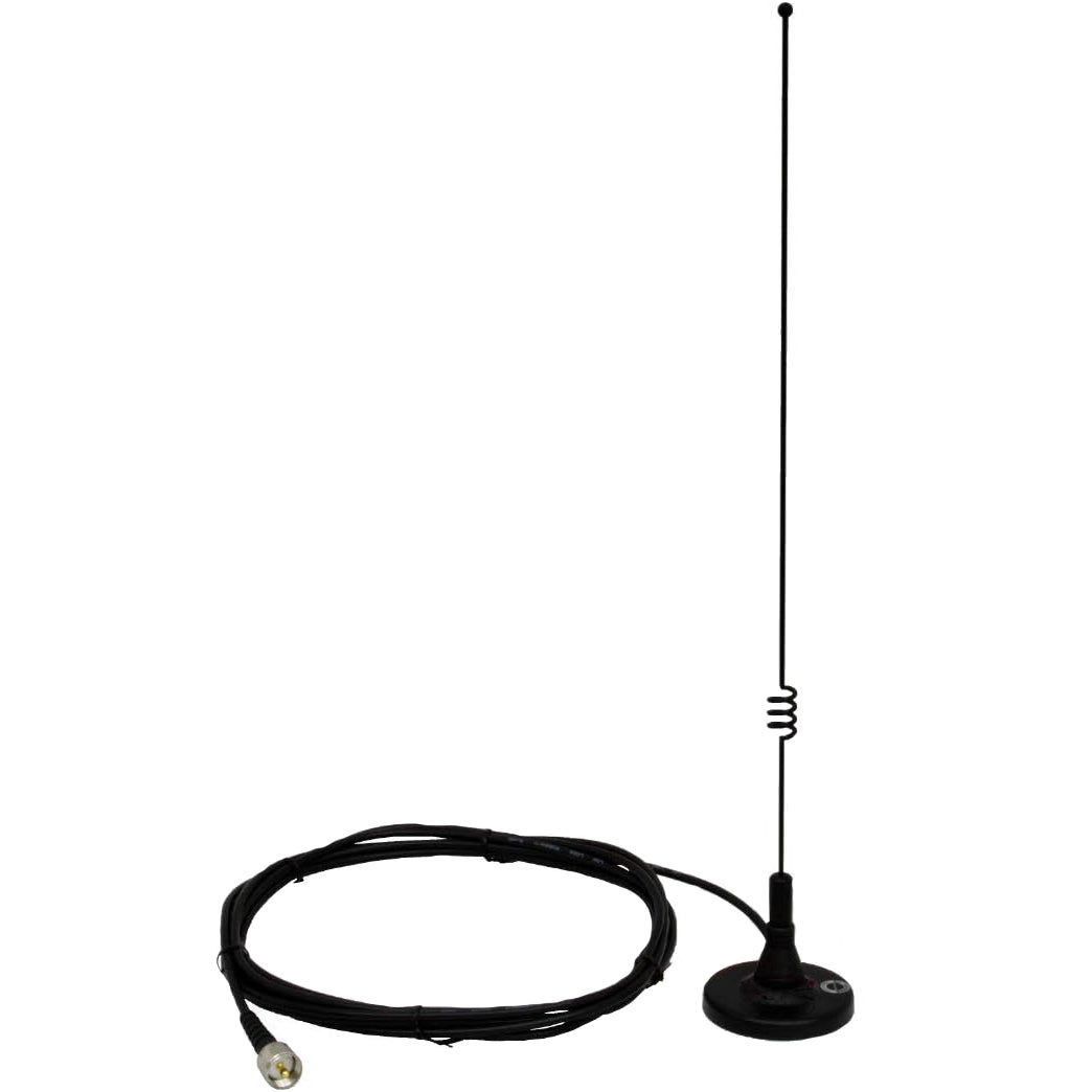 Comet Antenna Veicolare con base magnetica V/UHF, 144MHz, 1.7dBi-430MHz, 4.15dBi non radiale