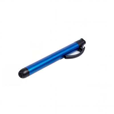 Rexer Penna led luminosa, torcia led portatile,15lm, pila notturna tascabile, 13x140mm, blu
