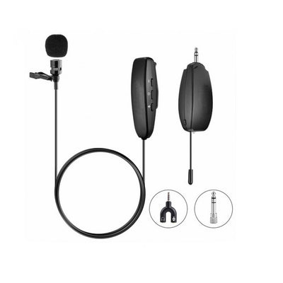 AudioDesign Wireless Lavalier Microphone Jack Receiver with Transmitter