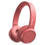 Philips TAH4205 Cuffie richiudibili bluetooth 5.0 con microfono, tasto Bass Boost, 29 ore di riproduzione, ricarica rapida, soppressione dei rumori, rosa opaco