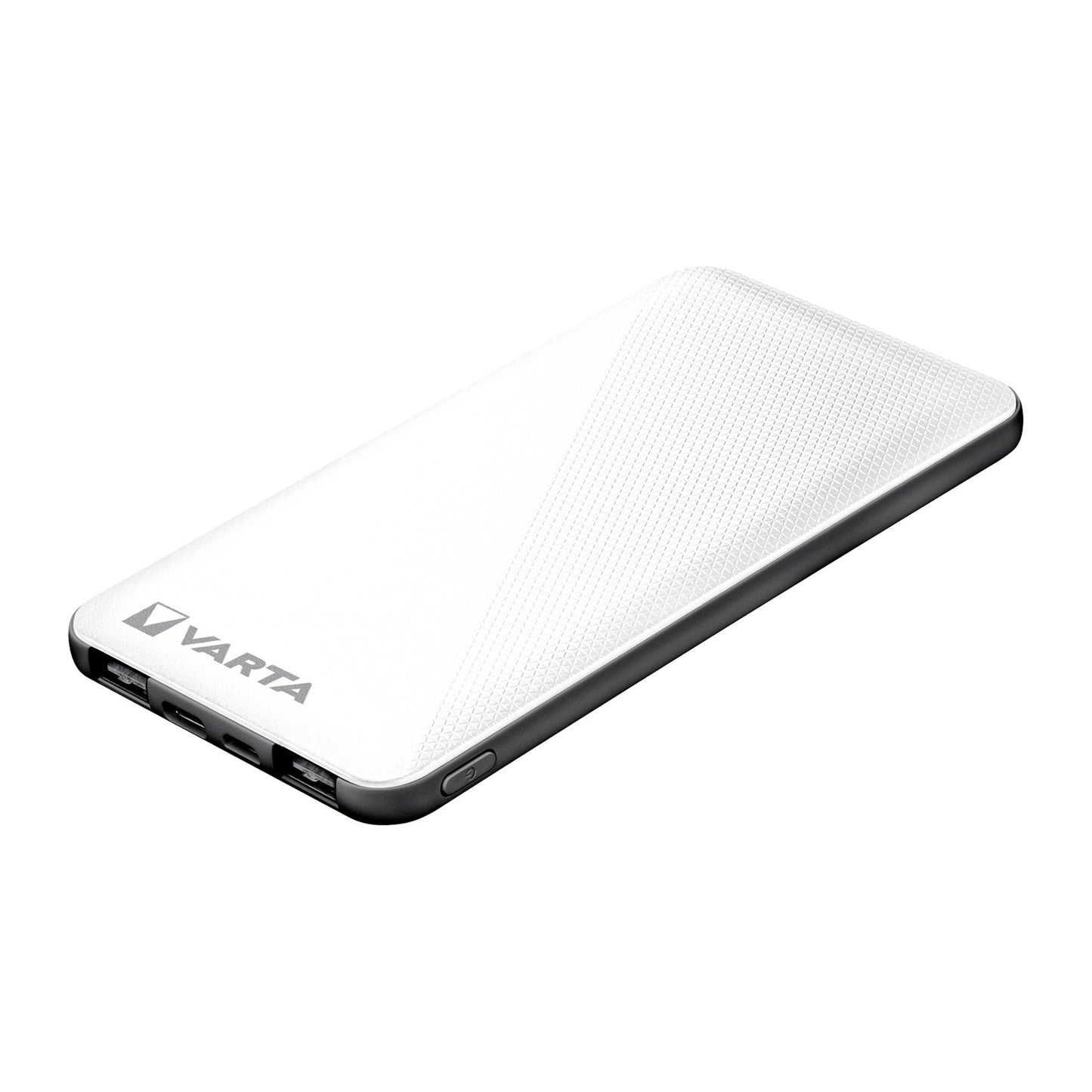 VARTA Power Bank 5000mAh con una uscita USB-C e due uscite USB-B, ricarica veloce, carica fino a 3 dispositivi contemporaneamente