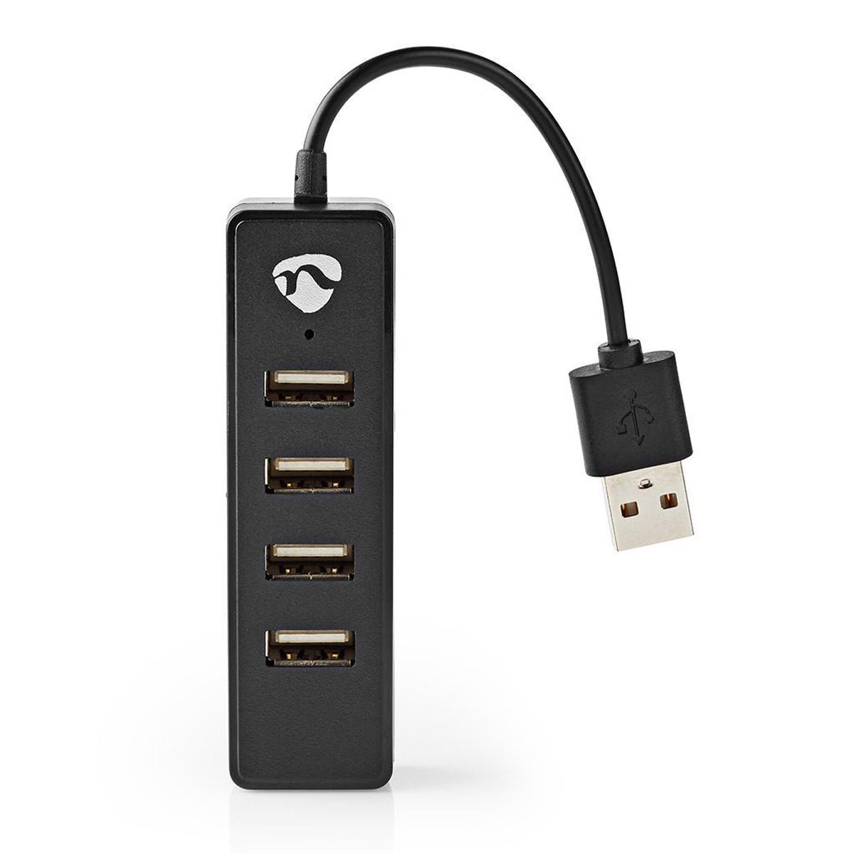 Nedis USB 2.0 multiport hub, 4 USB-A input ports, plug&amp;play, USB power strip