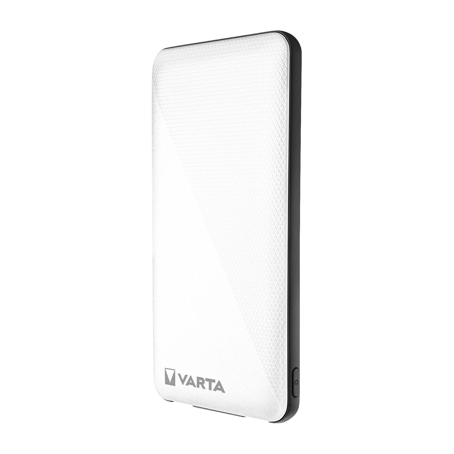 VARTA Power Bank 10,000mAh with one USB-C output and two USB-B outputs, fast charging, charges up to 3 devices simultaneously