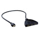 Life Two-way HDMI Socket with 3 Channels 3D 4K 2K, Switch Splitter Cable for Monitor or PC
