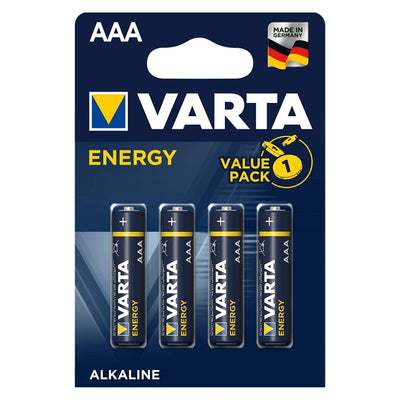 VARTA Energy Ministylo AAA 1,5V LR03, pack de 4, pile mini stylet alcaline