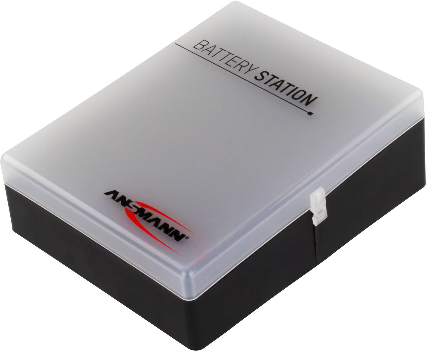 Ansmann Battery box 24x AA, 20x AAA and 4x 9V, battery case, box with lid, battery organizer, organizer for 48 batteries