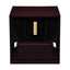 Applique murale LED Life Square, applique murale IP54, applique murale, applique murale LED, 7W, lumière 4000K, 600lm, acier Corten, 10 cm