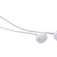 Sony Auricolari in Silicone bianco con filo Cuffie stereo in-ear con isolamento dei rumori