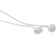 Écouteurs Sony en silicone blanc avec fil Écouteurs intra-auriculaires stéréo avec isolation phonique
