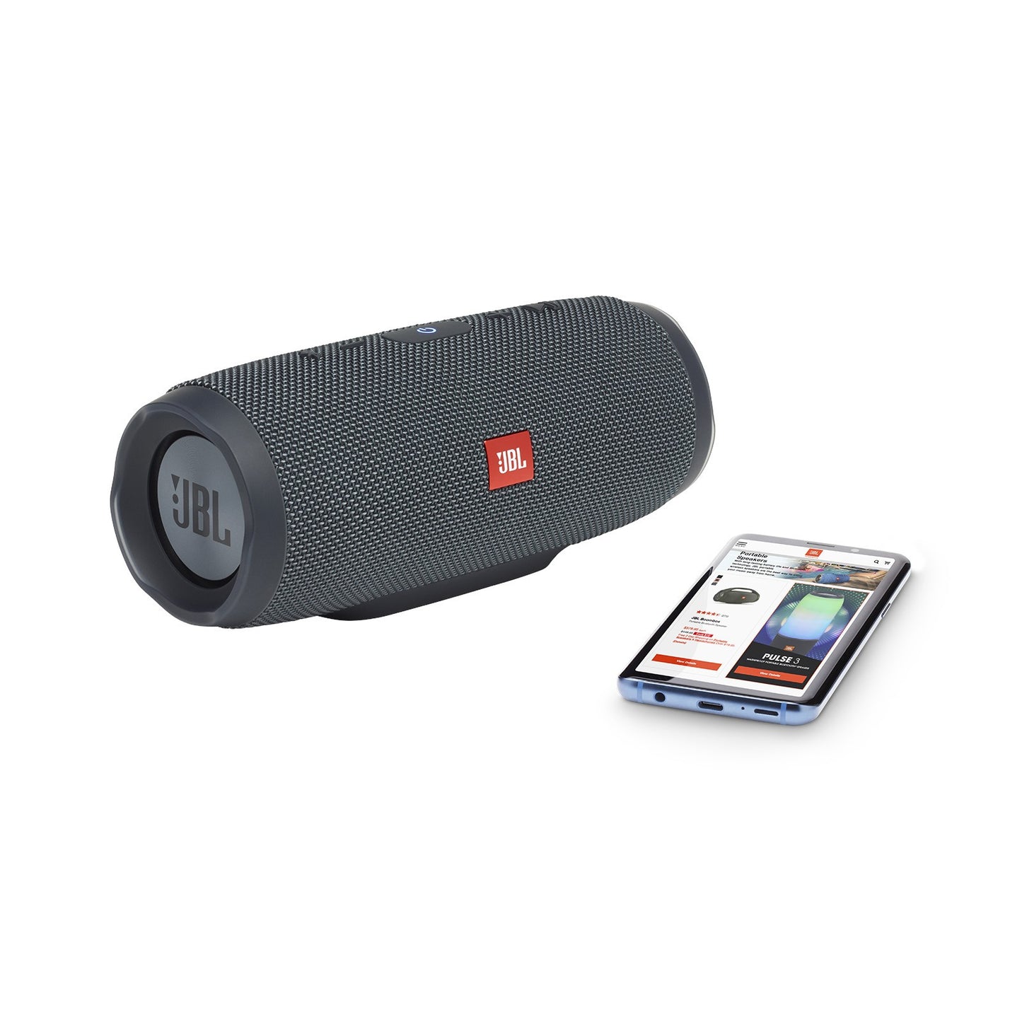 JBL Charge Essential Portable Bluetooth Speaker, IPX7 Waterproof Bluetooth Speaker, USB Port, Up to 20h of Battery Life