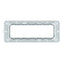 Bticino Matix supporto 6 moduli per scatola con viti, placchetta per interruttore luce 70x187 mm