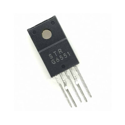 STRG6551 componente elettronico, circuito integrato, transistor, 5 contatti