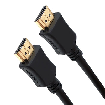 GBC High speed HDMI cable with ethernet "eco series", cable for TV and satellite decoder, 1 m