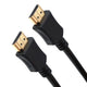 GBC High speed HDMI cable with ethernet "eco series", cable for TV and satellite decoder, 1 m
